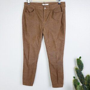 Peter Millar Golf Corduroy Stretch Pants size 8 Brown Preppy